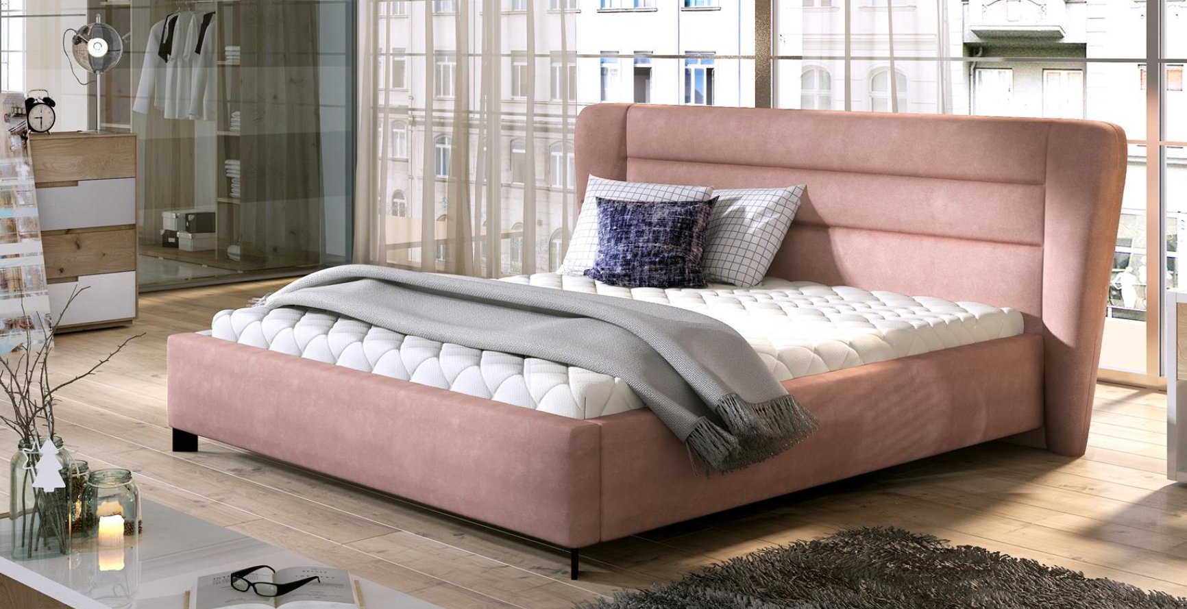 Čalouněná postel AVRIL (180/200)